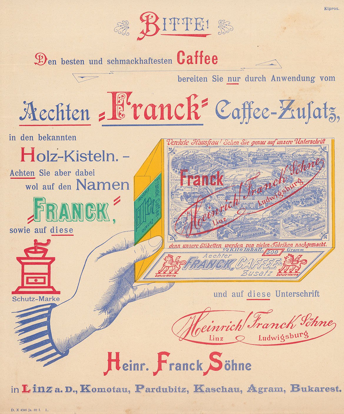 Reklama, přelom 19. a 20. století