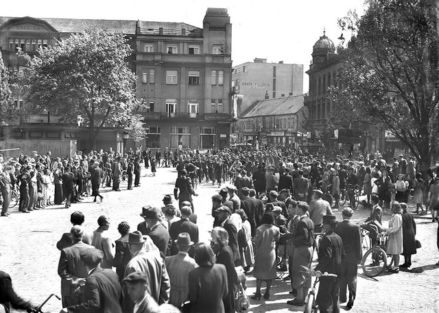 Konec druhé světové války v Pardubicích