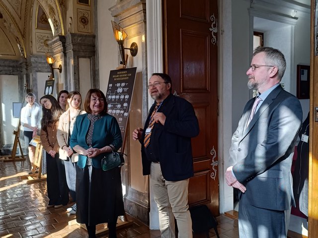 Vernisáž výstavy v Senátu