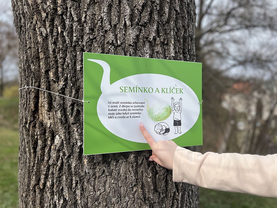 Jaro s námi cvičí! Stezka po valech